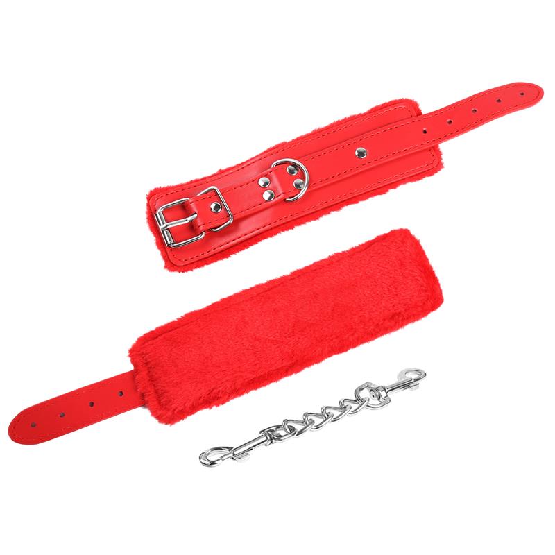 INTOYOU BDSM LINE - SET DE BONDAGE 10 PIEZAS ROJO