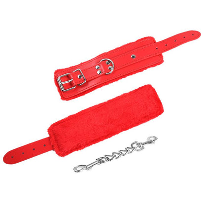 INTOYOU BDSM LINE - SET DE BONDAGE 10 PIEZAS ROJO