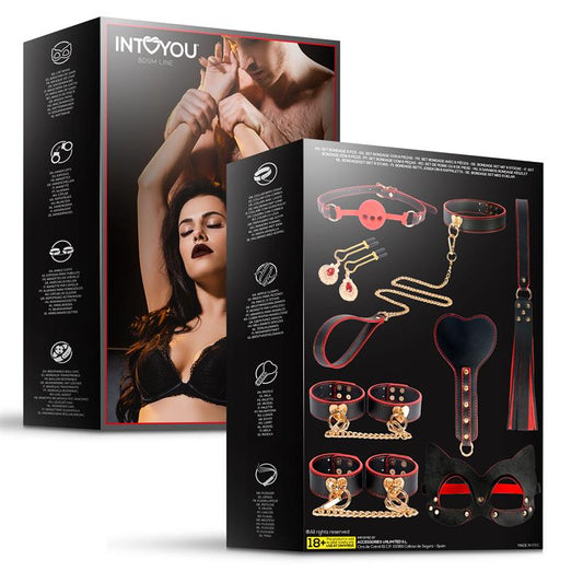INTOYOU BDSM LINE - SET DE BONDAGE 8 PZ