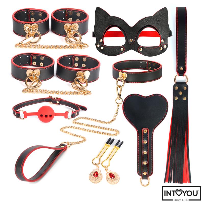 INTOYOU BDSM LINE - SET DE BONDAGE 8 PZ