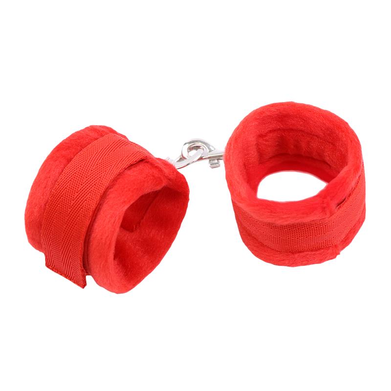 INTOYOU BDSM LINE - SET DE BONDAGE PARA PRINCIPIANTES STARTERS 4 PIEZAS ROJO