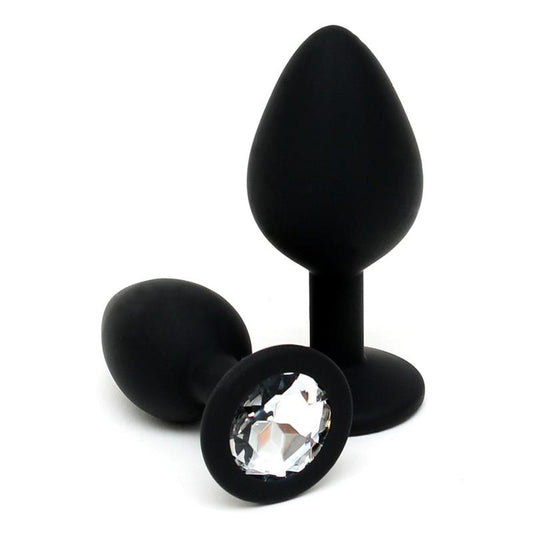 LATEX PLAY - SET DE DOS PLUGS ANALES SILICONA