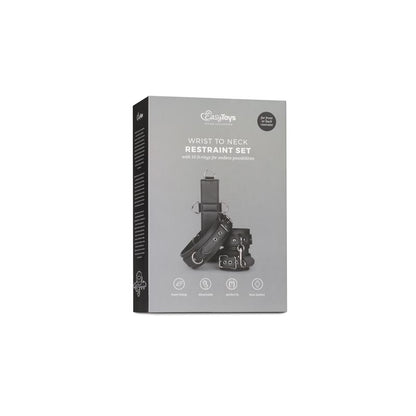 EASYTOYS - SET DE LIGADURAS CON ARNÉS Y ESPOSAS