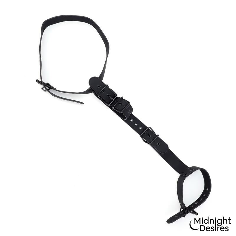 MIDNIGHT DESIRES - SET DE RESTRICCIONES CON COLLAR Y ESPOSAS