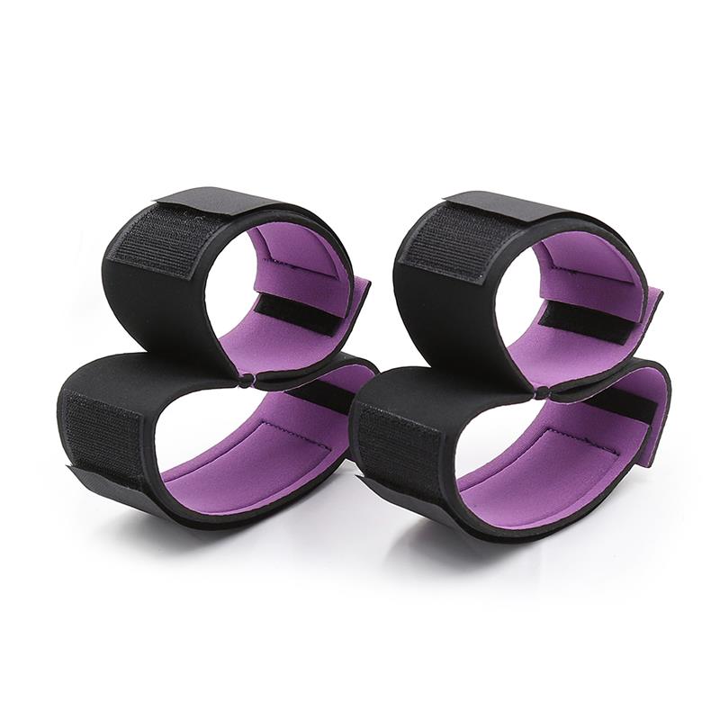 LATETOBED BDSM LINE - SET DE RESTRICCIONES CON ESPOSAS PARA MUÑECA Y TOBILLO AJUSTABLES