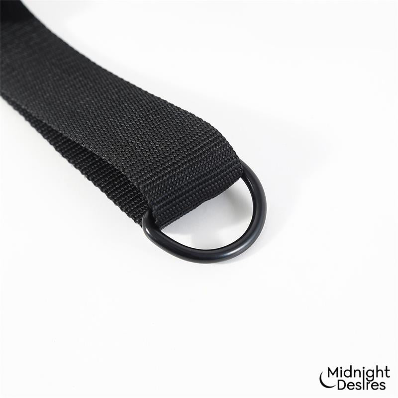 MIDNIGHT DESIRES - SET DE RESTRICCIONES CON SUJECIÓN PARA EL CUELLO