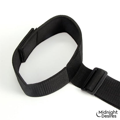 MIDNIGHT DESIRES - SET DE RESTRICCIONES PARA CUELLO Y BRAZOS