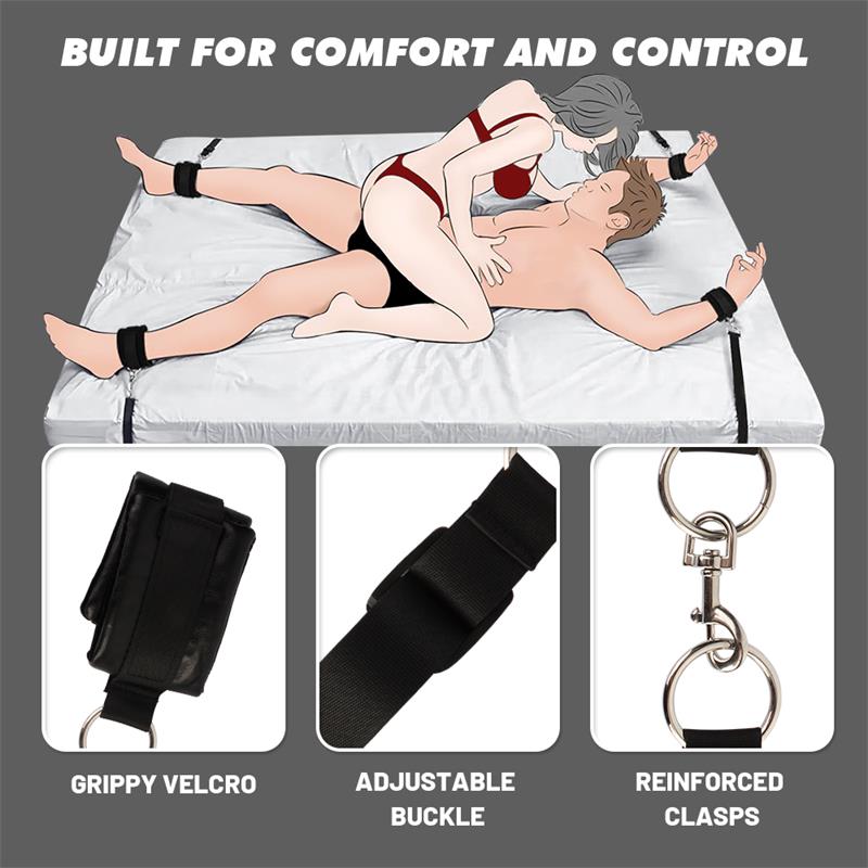 CHISA - SET DE RESTRICCIONES PARA LA CAMA