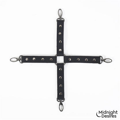 MIDNIGHT DESIRES - SET DE RESTRICCIONES PARA MUSLOS Y MUÑECAS