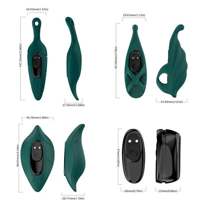 URBAN SKY - SET DE VIBRADOR Y FUNDAS