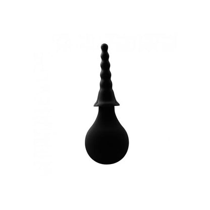 CHISA - SET DUCHA ANAL Y FUNDA 15 CM NEGRO