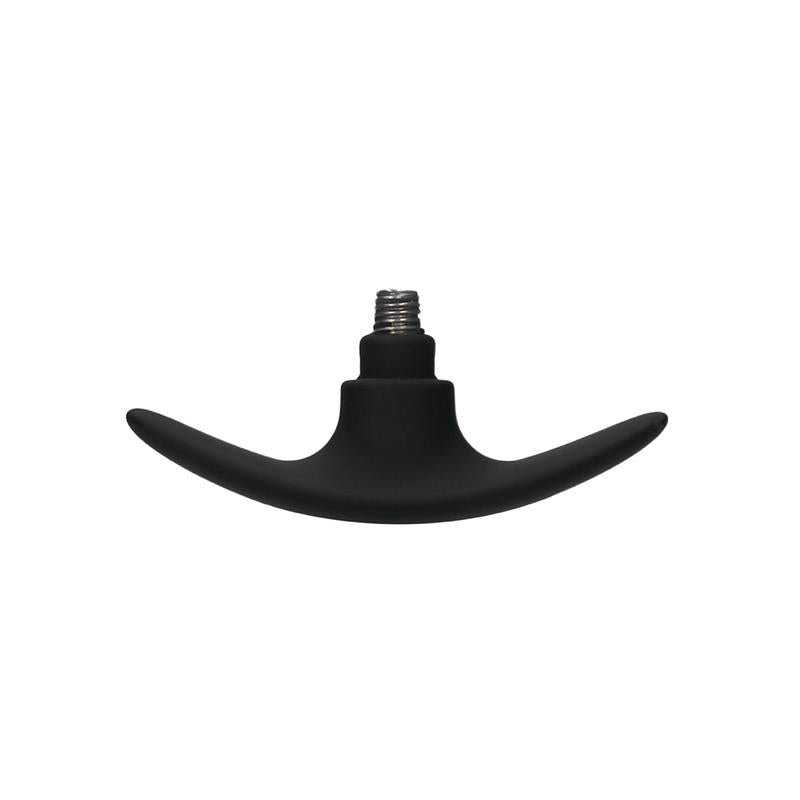 OUCH! - SET PLUG ANAL Y VENTOSA PUTIAGUDA GRANDE NEGRO