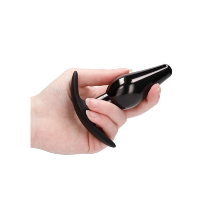 OUCH! - SET PLUG ANAL Y VENTOSA PUTIAGUDA GRANDE NEGRO