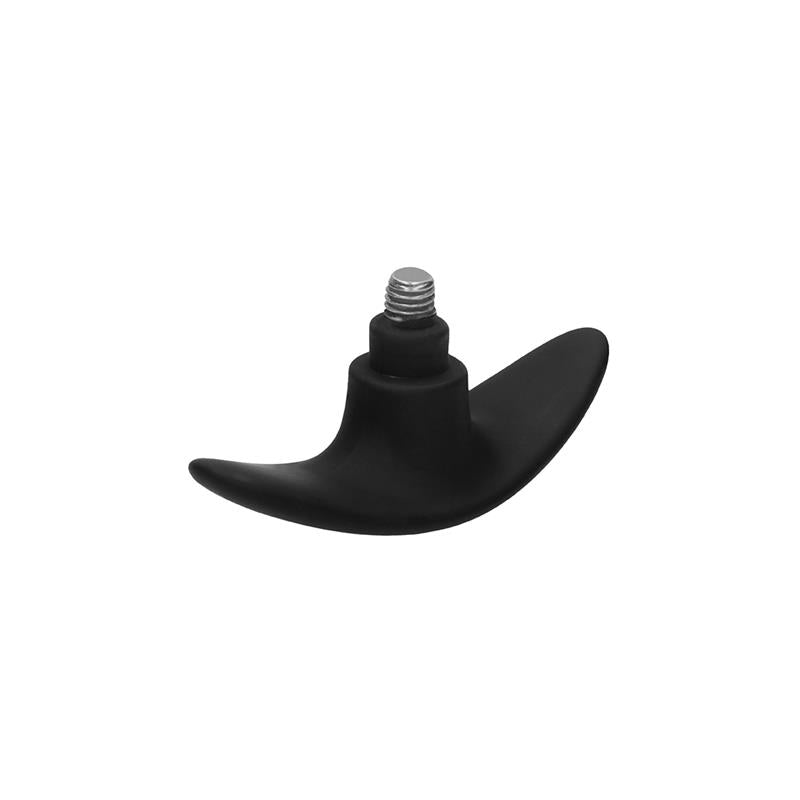 OUCH! - SET PLUG ANAL Y VENTOSA PUTIAGUDA GRANDE NEGRO