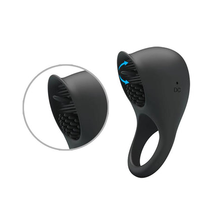 PRETTYLOVE - SHAKING II ANILLO PARA EL PENE CON LENGUA