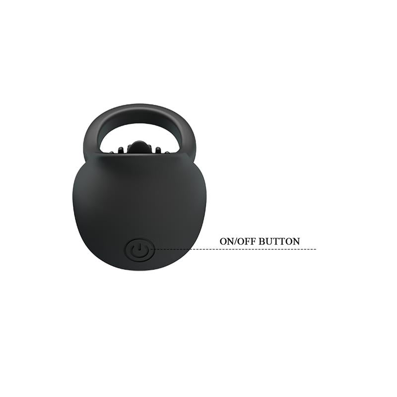 PRETTYLOVE - SHAKING II ANILLO PARA EL PENE CON LENGUA
