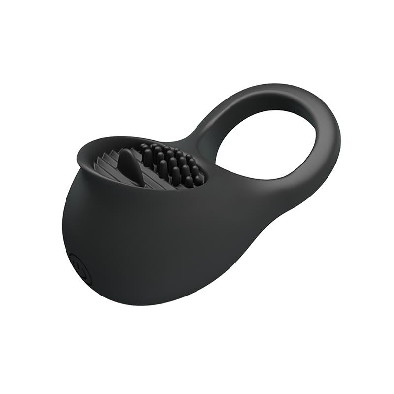 PRETTYLOVE - SHAKING II ANILLO PARA EL PENE CON LENGUA