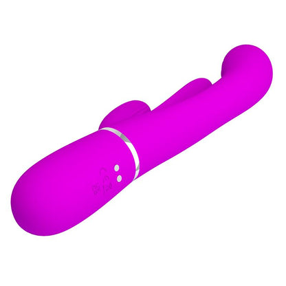 PRETTYLOVE - SHANIA VIBRADOR CON LENGUA Y THUMPING