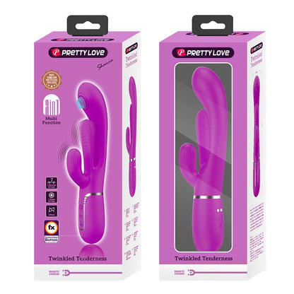 PRETTYLOVE - SHANIA VIBRADOR CON LENGUA Y THUMPING