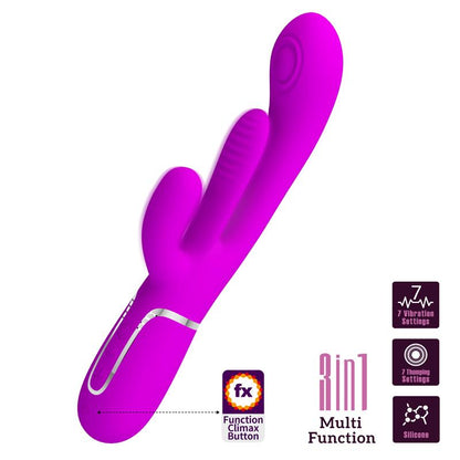 PRETTYLOVE - SHANIA VIBRADOR CON LENGUA Y THUMPING