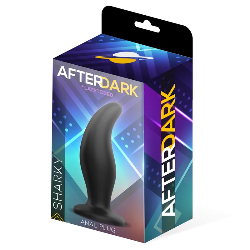 AFTERDARK - SHARKY PLUG ANAL SILICONA 12 CM X 3.5 CM