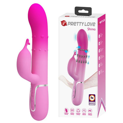 PRETTYLOVE - SHIMA VIBRADOR CON BOLAS ROTADORAS