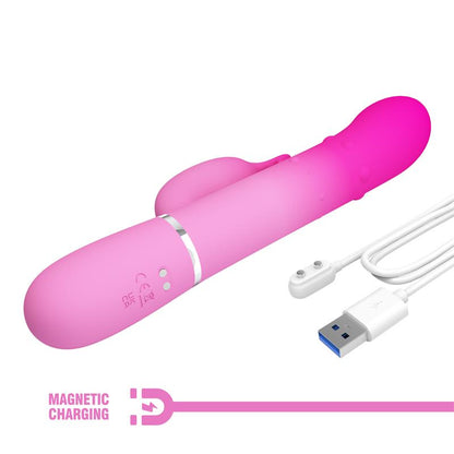 PRETTYLOVE - SHIMA VIBRADOR CON BOLAS ROTADORAS