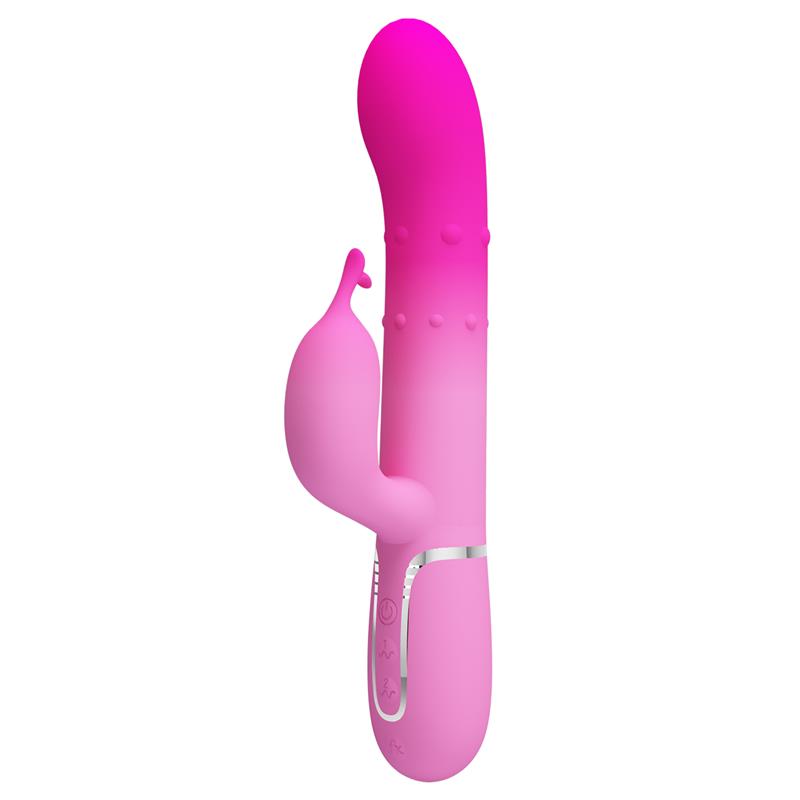 PRETTYLOVE - SHIMA VIBRADOR CON BOLAS ROTADORAS