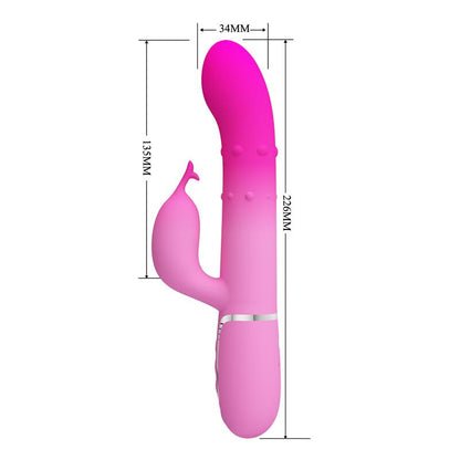 PRETTYLOVE - SHIMA VIBRADOR CON BOLAS ROTADORAS
