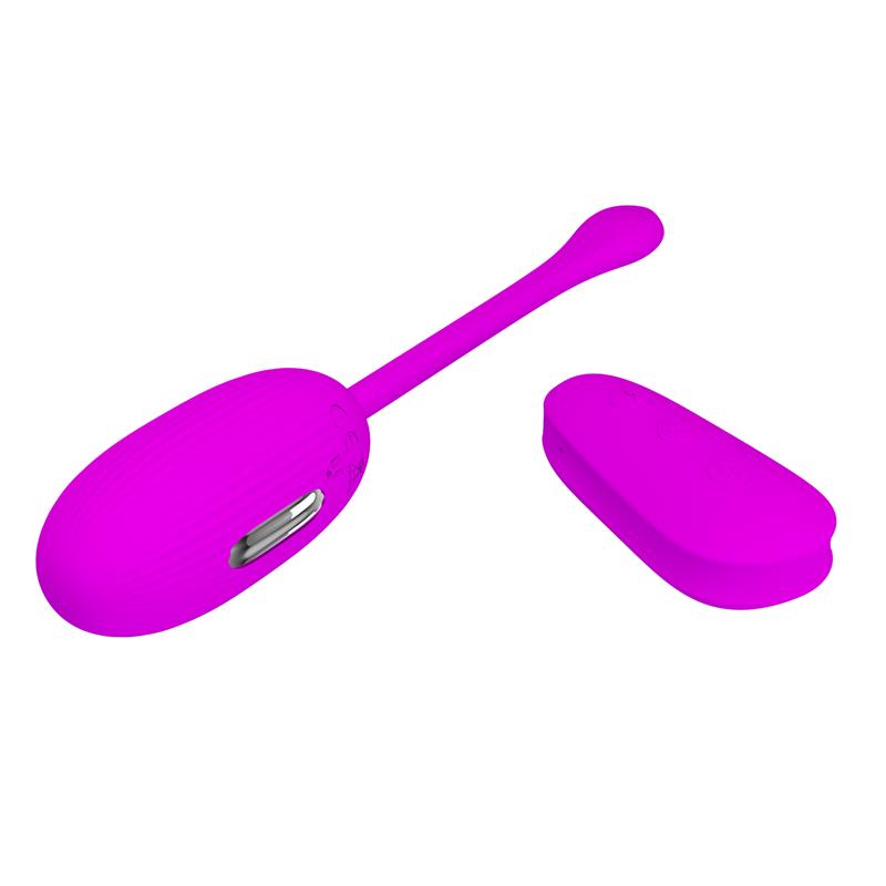 PRETTYLOVE - SHOCK FUN HUEVO VIBRADOR CON ELECTRO SHOCK Y CONTROL REMOTO