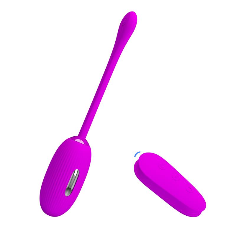 PRETTYLOVE - SHOCK FUN HUEVO VIBRADOR CON ELECTRO SHOCK Y CONTROL REMOTO