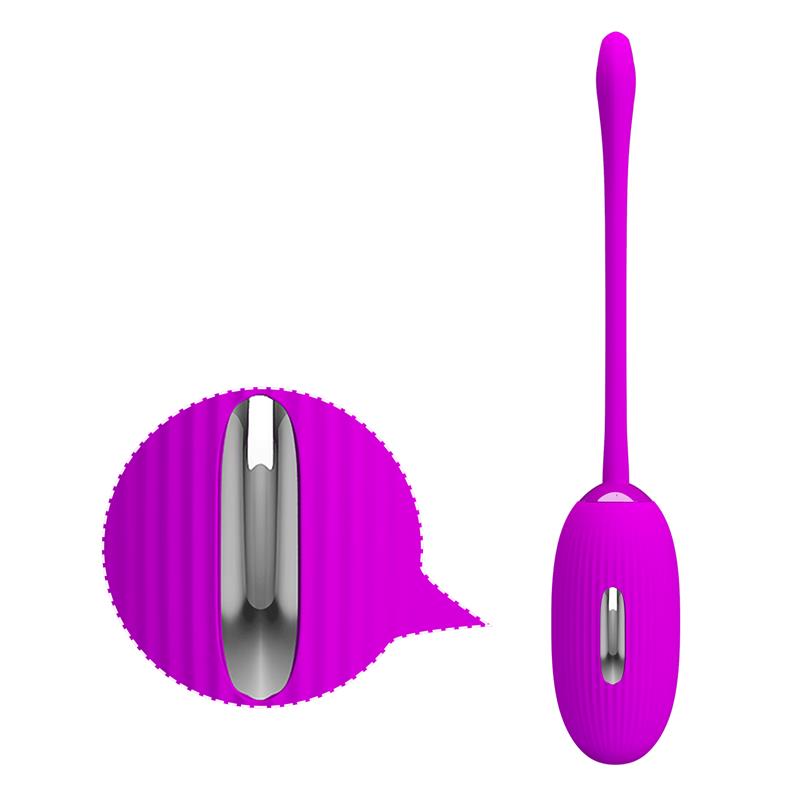 PRETTYLOVE - SHOCK FUN HUEVO VIBRADOR CON ELECTRO SHOCK Y CONTROL REMOTO