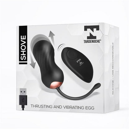 TARDENOCHE - SHOVE HUEVO CON MOVIMIENTO THRUSTING Y VIBRADOR CON CONTROL REMOTO
