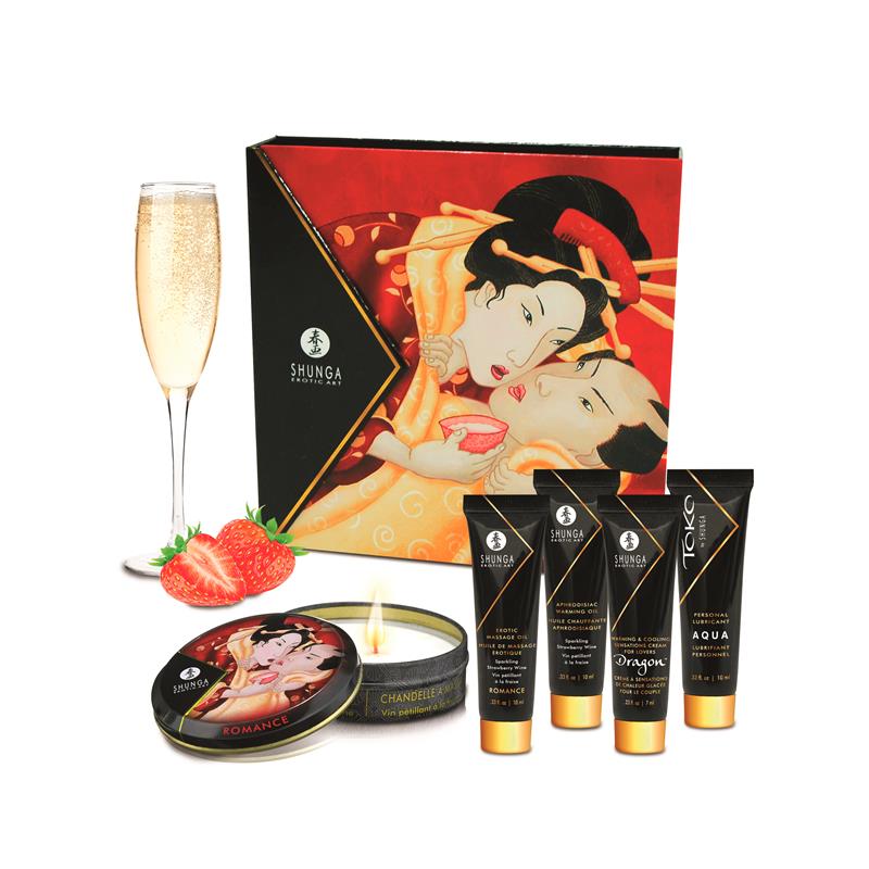 SHUNGA - KIT SECRETOS DE UNA GEISHA VINO ESPUMOSO