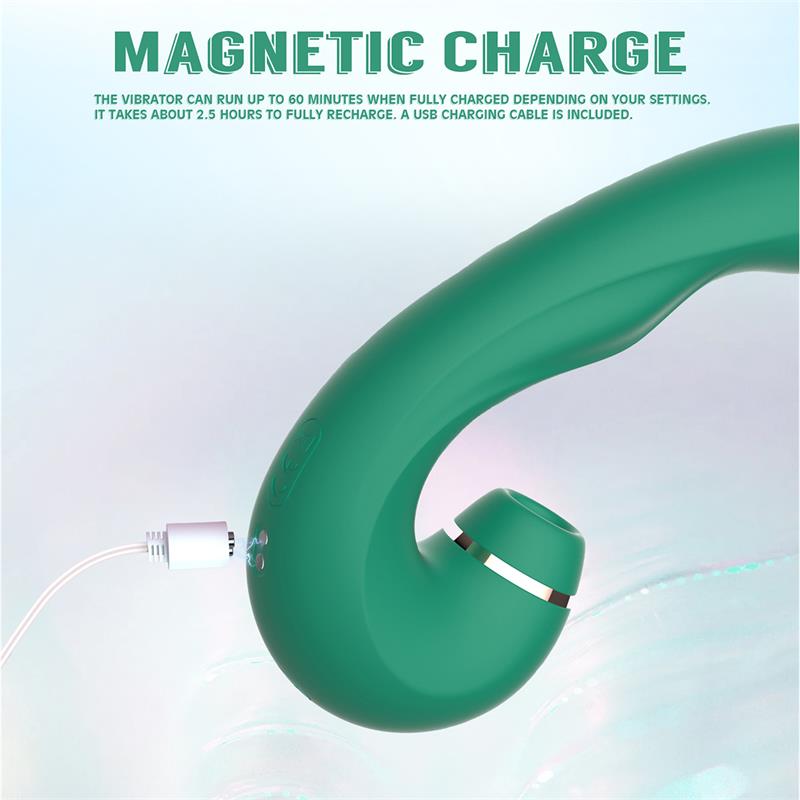 CHISA - SIREN VIBRADOR CON SUCCION Y GOLPETEO