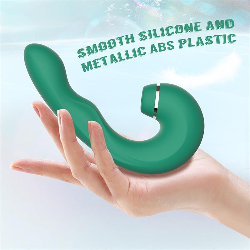 CHISA - SIREN VIBRADOR CON SUCCION Y GOLPETEO