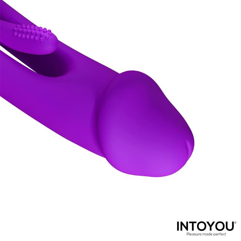 INTOYOU - SITER 2.0 VIBRADOR CON LENGUA FLAPPING, GOLPETEO Y CABEZALES INTERCAMBIABLES