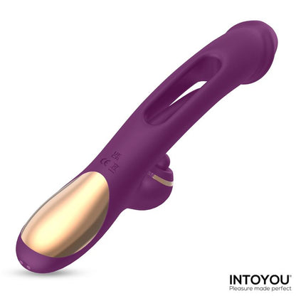 INTOYOU - SITER VIBRADOR CON LENGUA MOVIMIENTO FLIPPING Y BOLA GOLPETEO