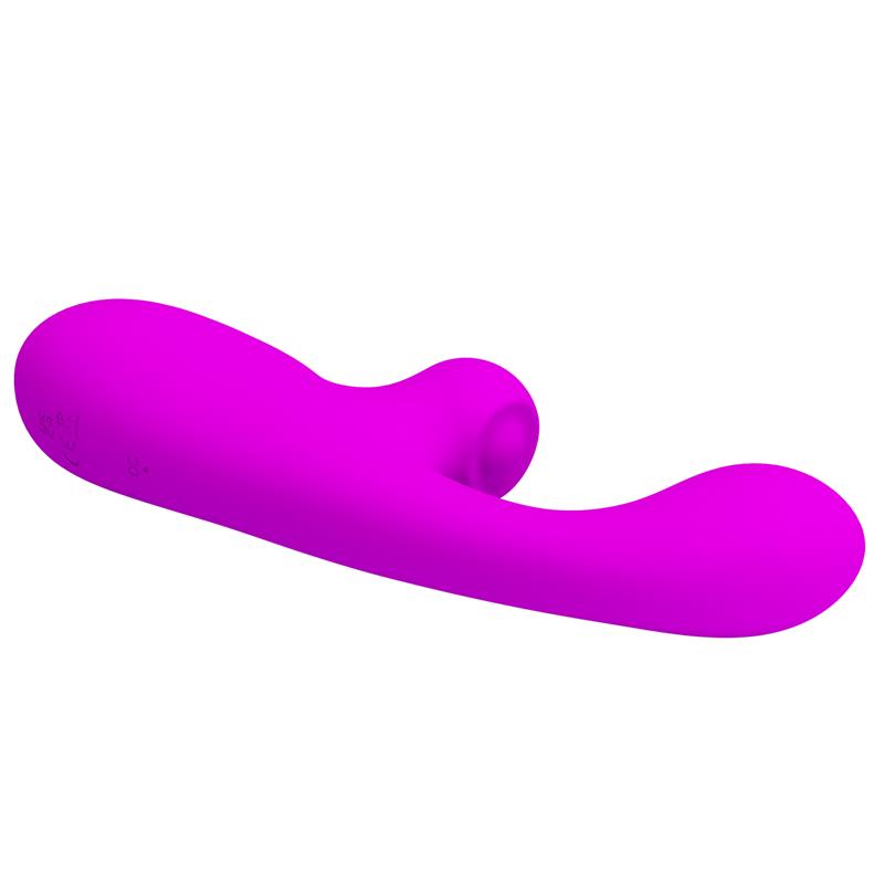 PRETTYLOVE - SKYLAR CONEJITO VIBRADOR Y THUMPING FUCSIA