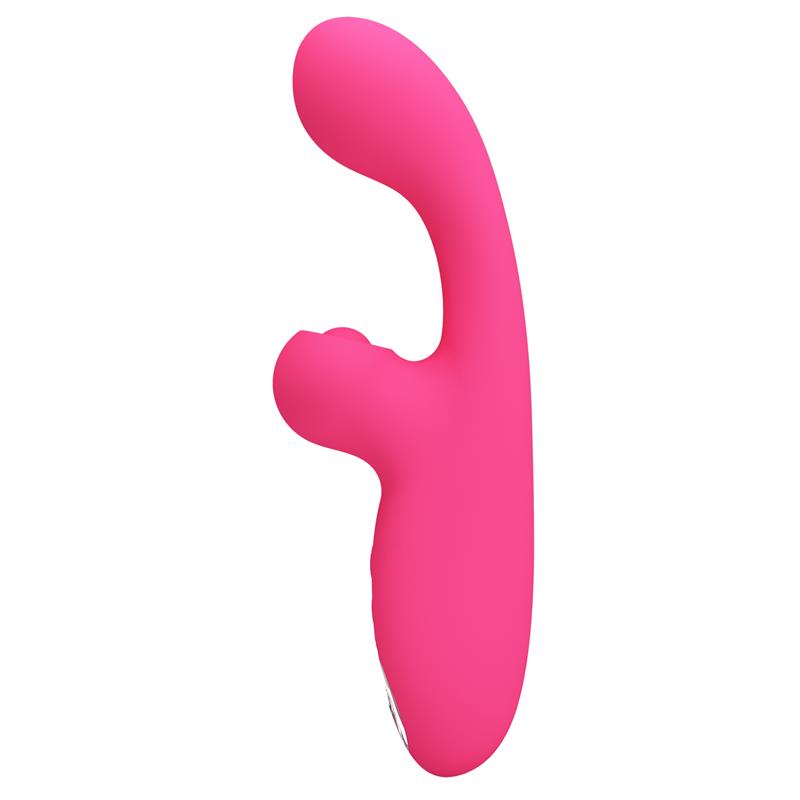 PRETTYLOVE - SKYLAR CONEJITO VIBRADOR Y THUMPING ROSA
