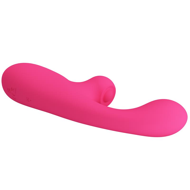 PRETTYLOVE - SKYLAR CONEJITO VIBRADOR Y THUMPING ROSA