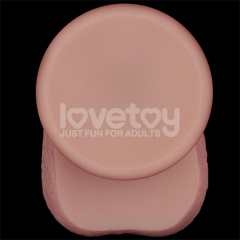 LOVETOY - SLIDING PRO II DILDO PIEL DESLIZANTE-RETRACTIL DUAL-LAYER 8