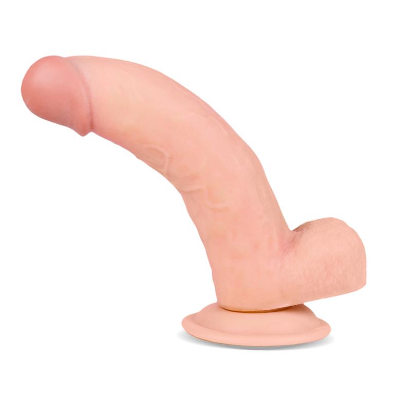 LIKETRUE - SLIDY DILDO REALISTA DUAL LAYER RETRÁCTIL Y ORIENTABLE 8