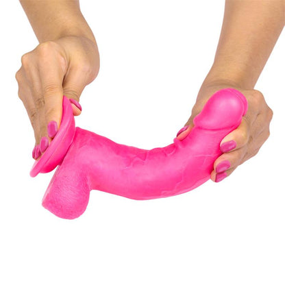 LIKETRUE - SLIDY DILDO REALISTA DUAL LAYER RETRÁCTIL Y ORIENTABLE 8