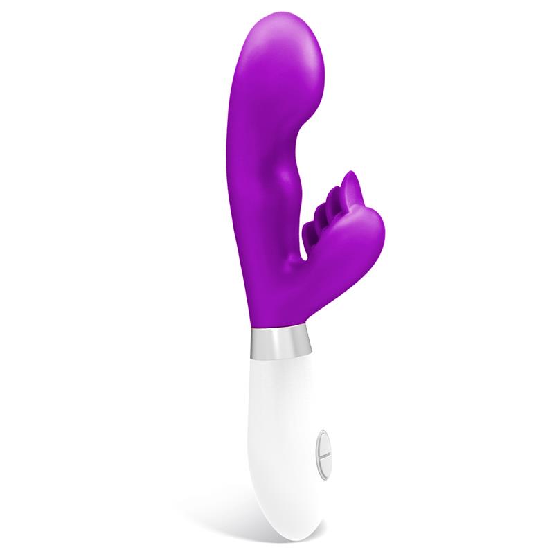 LATETOBED - SLIPER VIBRADOR CONEJITO SILICONA PÚRPURA