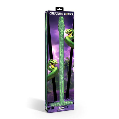 CREATURE COCKS - SLITHER DILDO SERPIENTE SILICONA