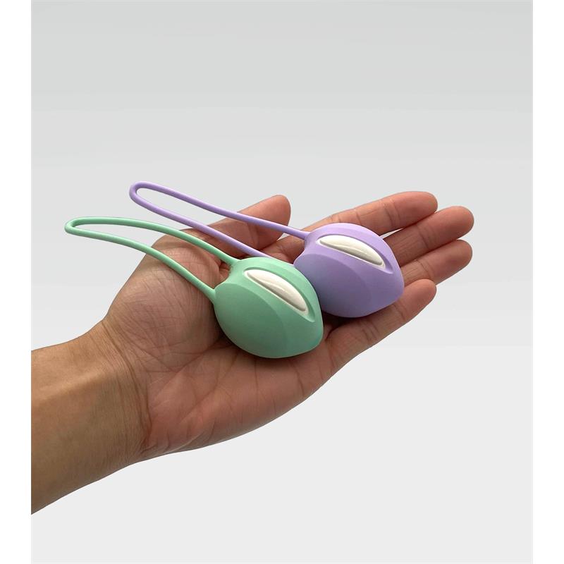 FUN FACTORY - SMARTBALL UNO BOLA KEGEL WHITE/PASTEL LILAC
