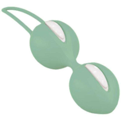 FUN FACTORY - SMARTBALLS DUO BOLAS KEGEL WHITE/PISTACHIO
