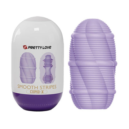 PRETTYLOVE - SMOOTH STRIPES CUPID-X HUEVO MASTURBADOR