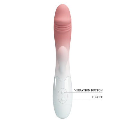 PRETTYLOVE - SNAPPY VIBRADOR BLANCO Y ROSA